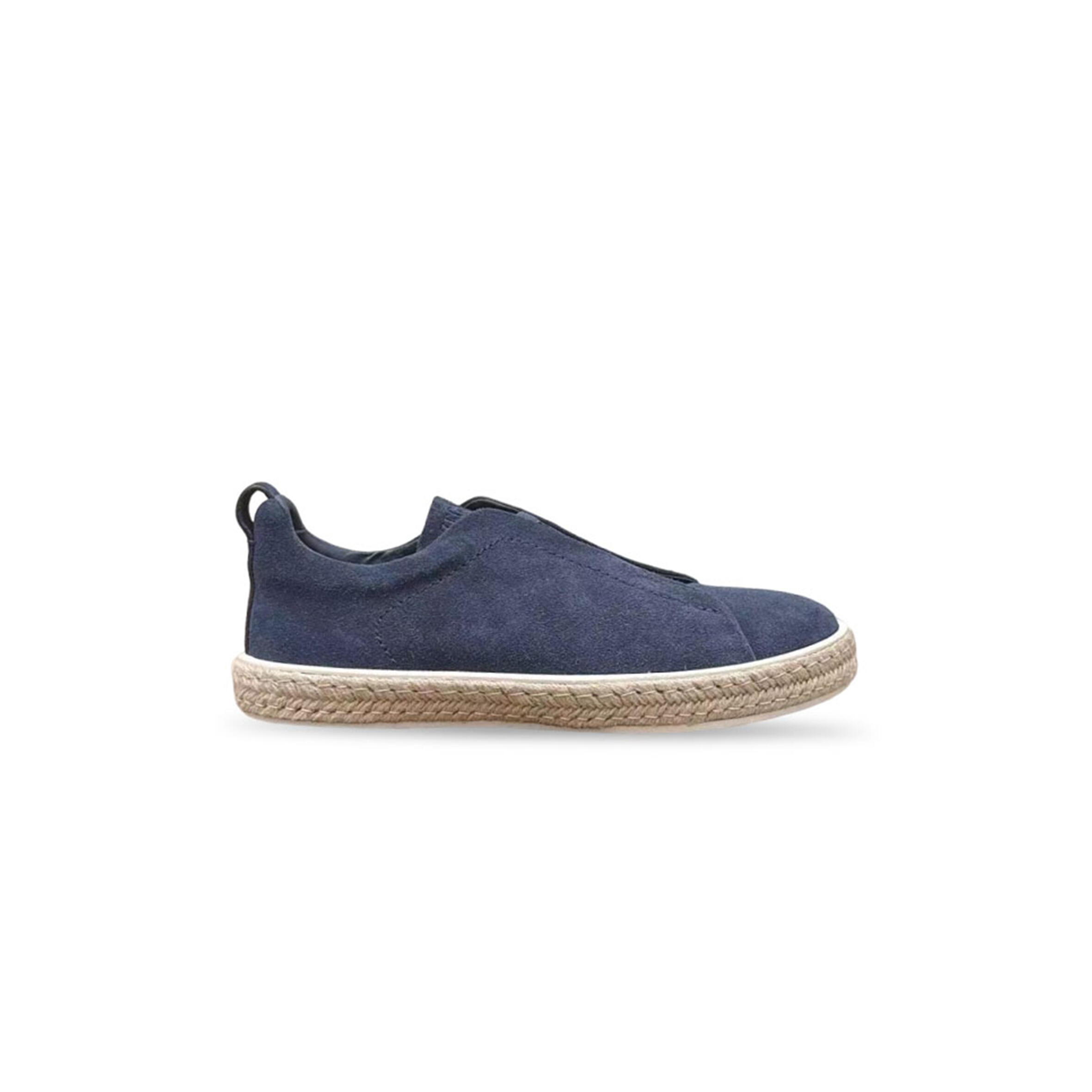 ZEGNA SUEDE ESPADRILLES 